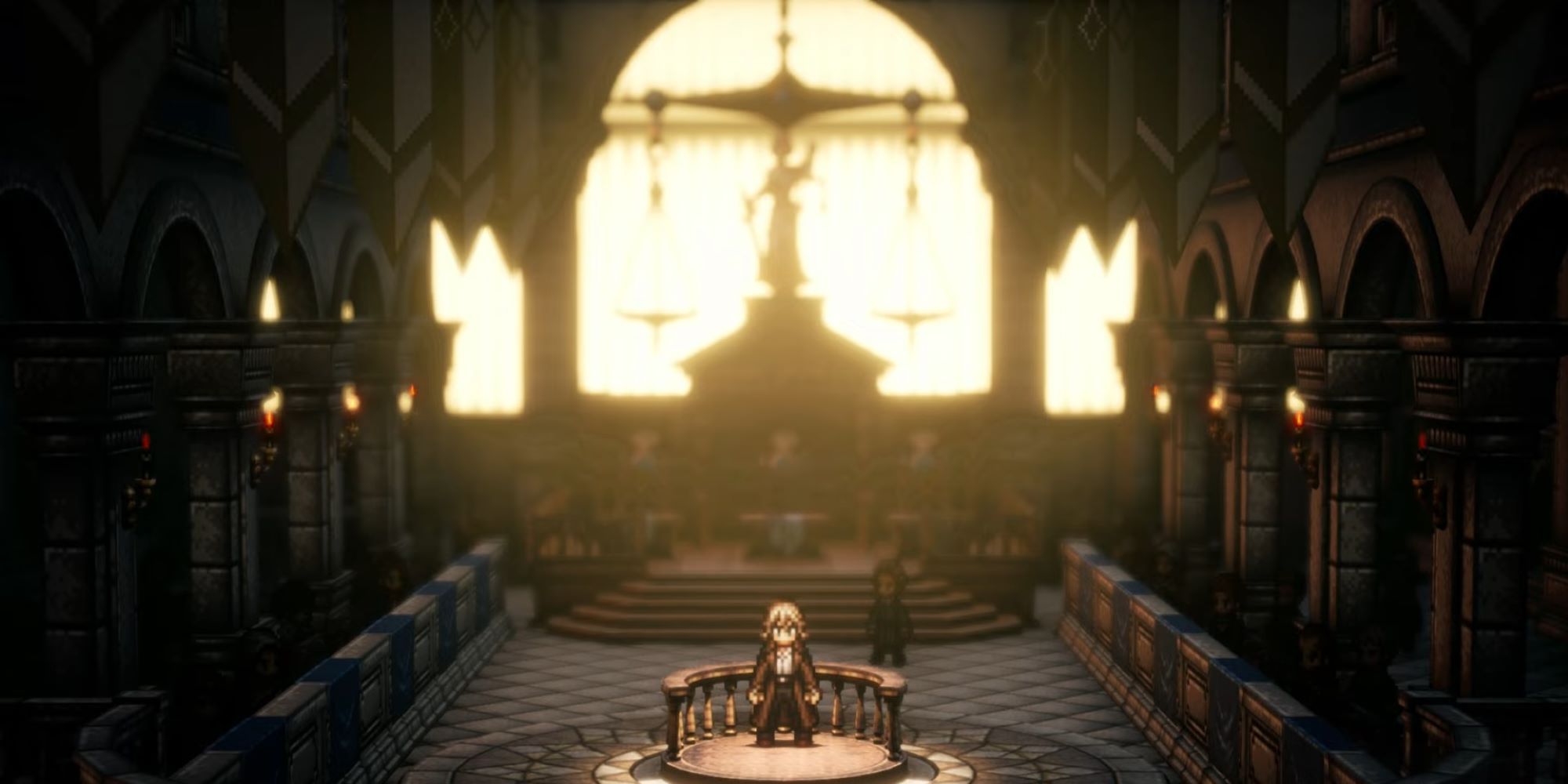 Osvald's sentence in Octopath Traveler 2
