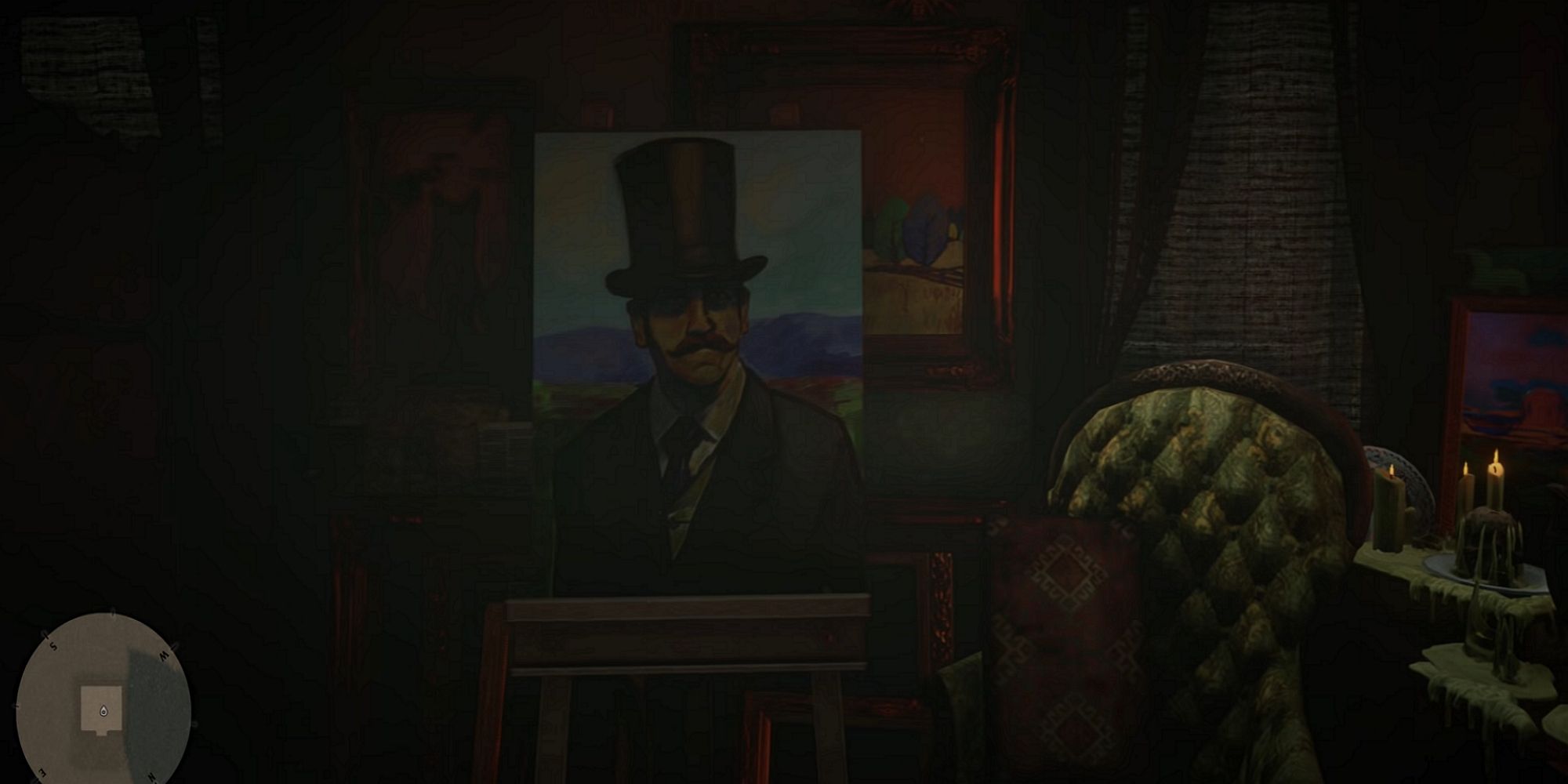 Strange Man Painting in RDR2