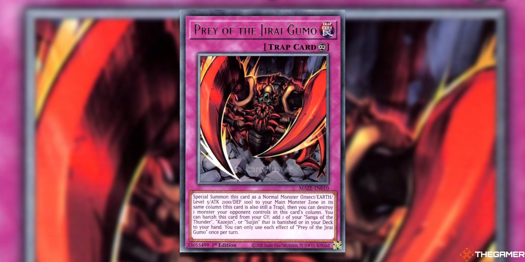 Prey of the Jirai Gumo from Maze of Memories Set