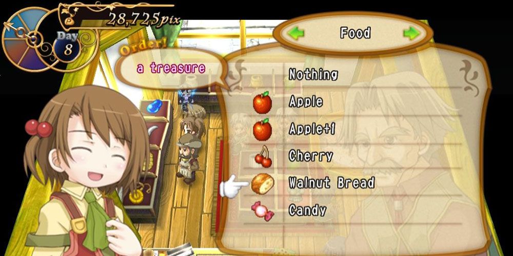 Recette Helping Customers In Recettear