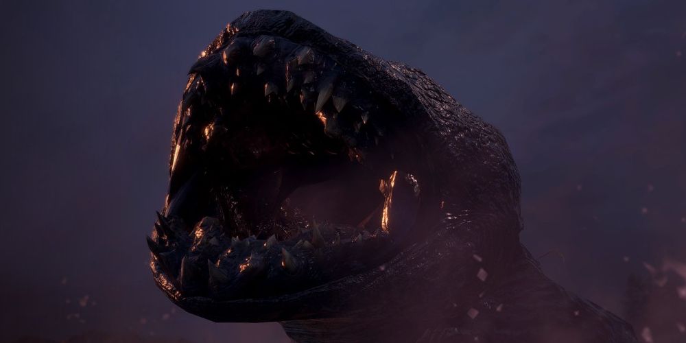 del lago on the loading screen in resident evil 4 remake