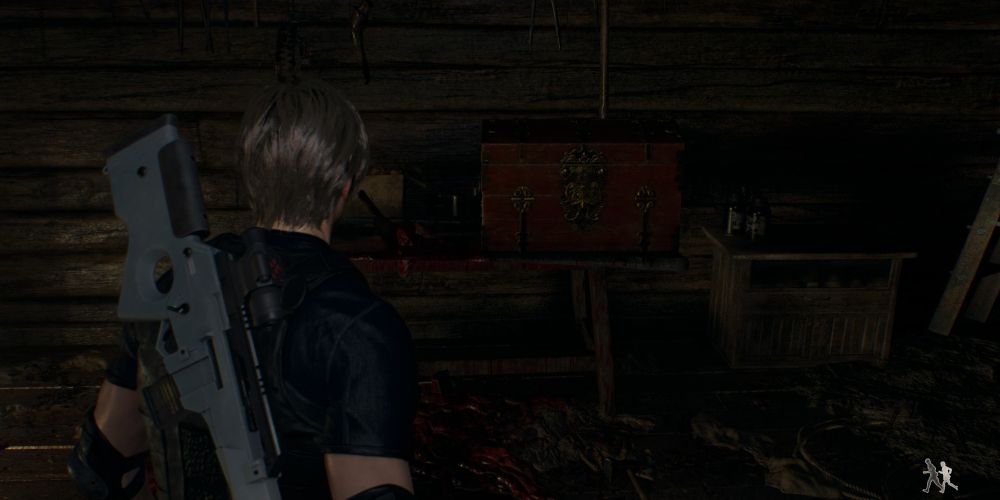 the chest in the village guardhouse in resident evil 4 remake