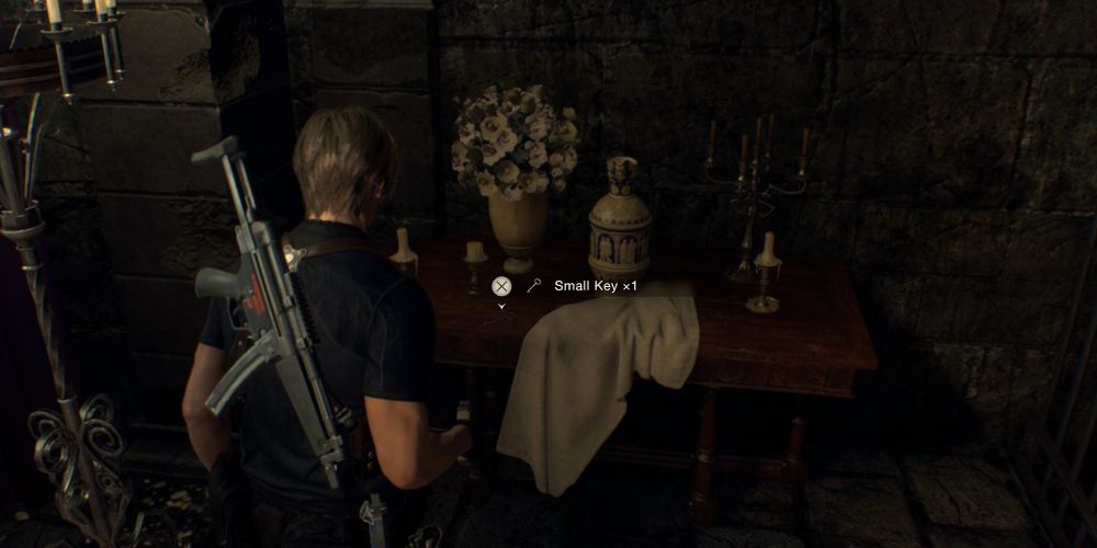 the small key in the church in resident evil 4 remake