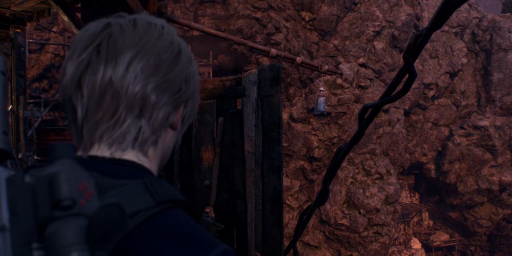 the gem cask in the quarry in resident evil 4 remake