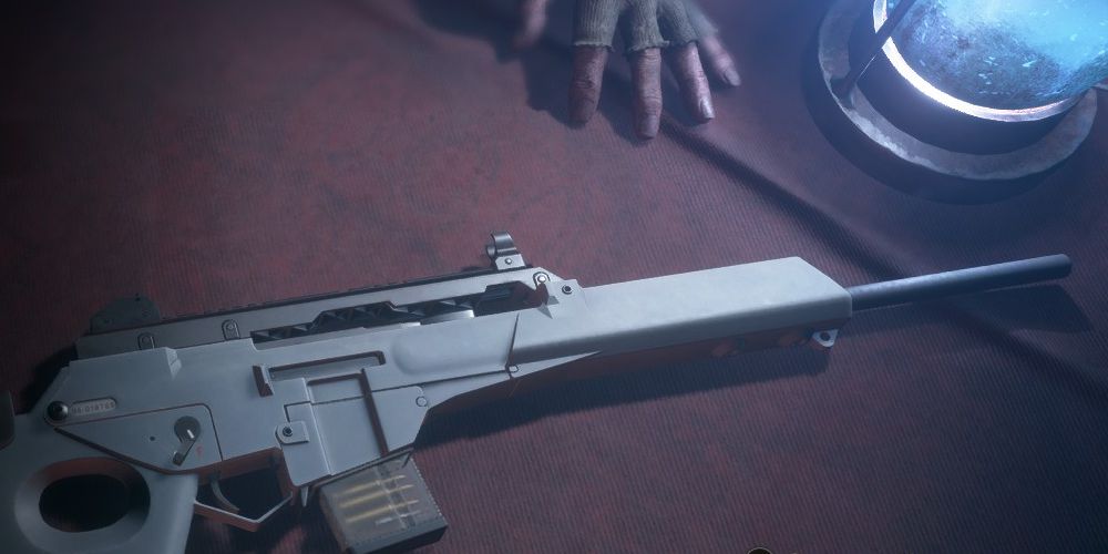 the stingray rifle in resident evil 4 remake