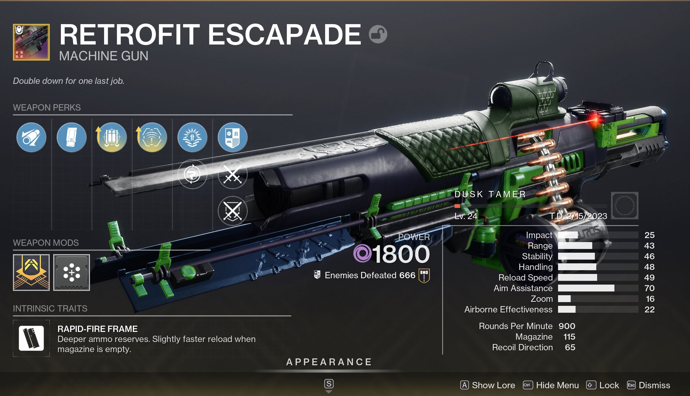 retrofit escapade