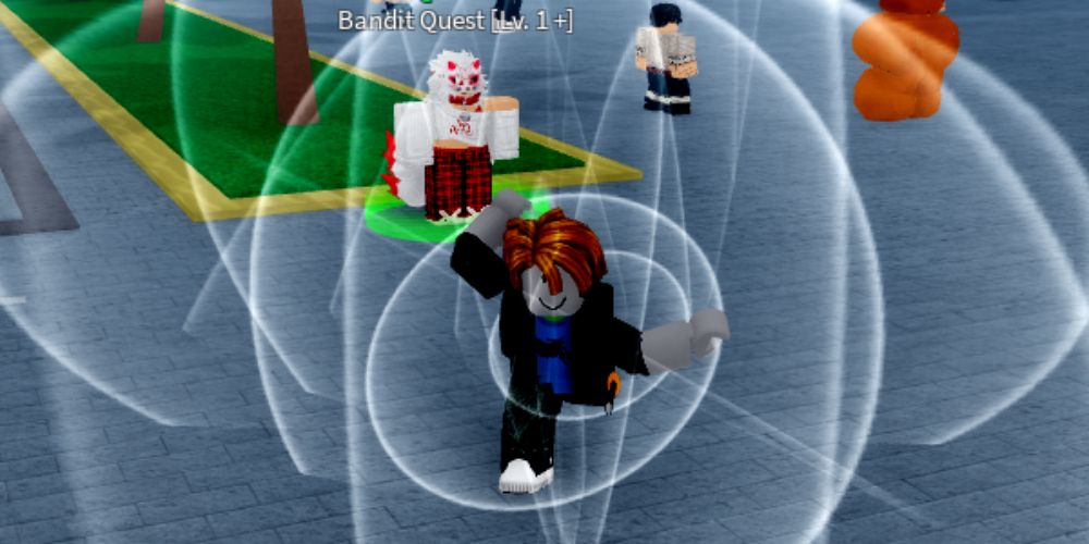 A player used the Spin Fruit in Roblox Sea Piece 2