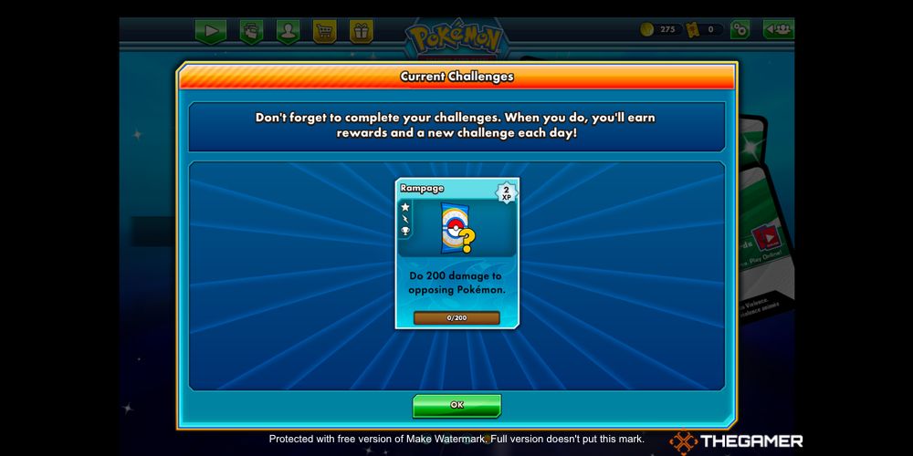 Pokemon TCG Live Challenges