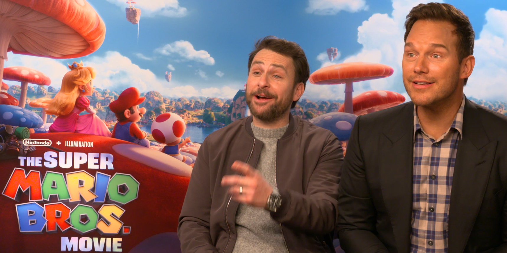 Charlie Day and Chris Pratt react to Kid Icarus being mentioned