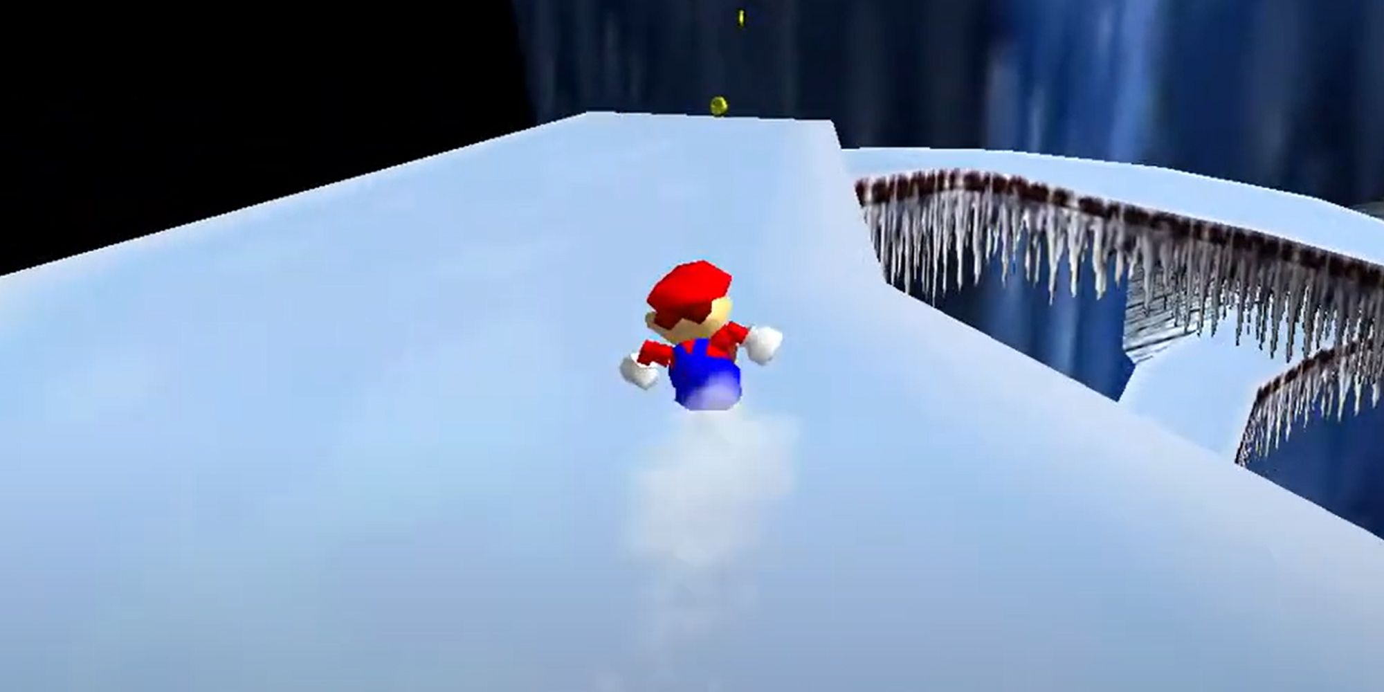 Going Down The Slide Cool Cool Mountain Mario 64