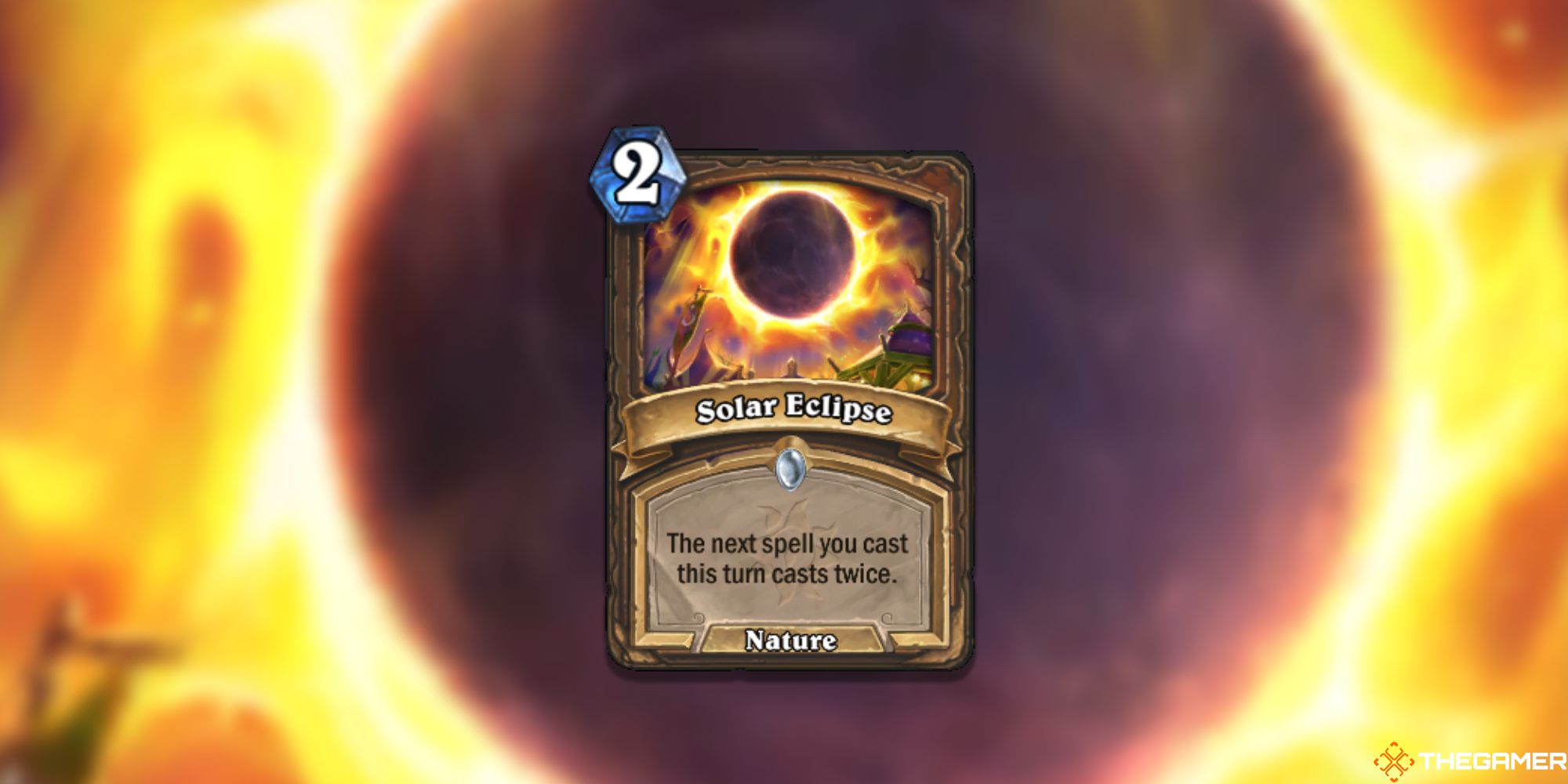 Solar Eclipse Hearthstone Card
