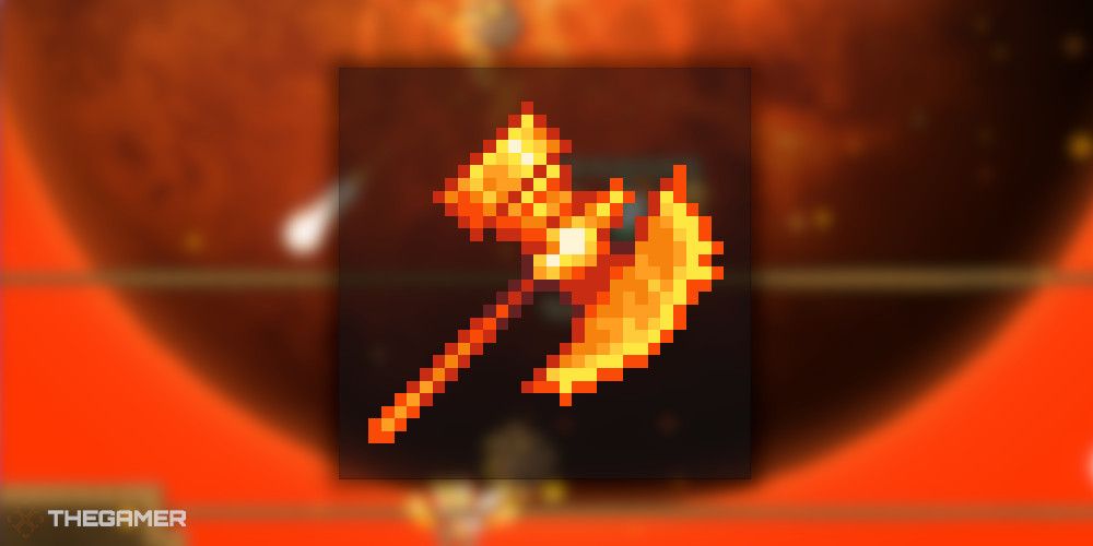 Solar Flare Hamaxe From Terraria