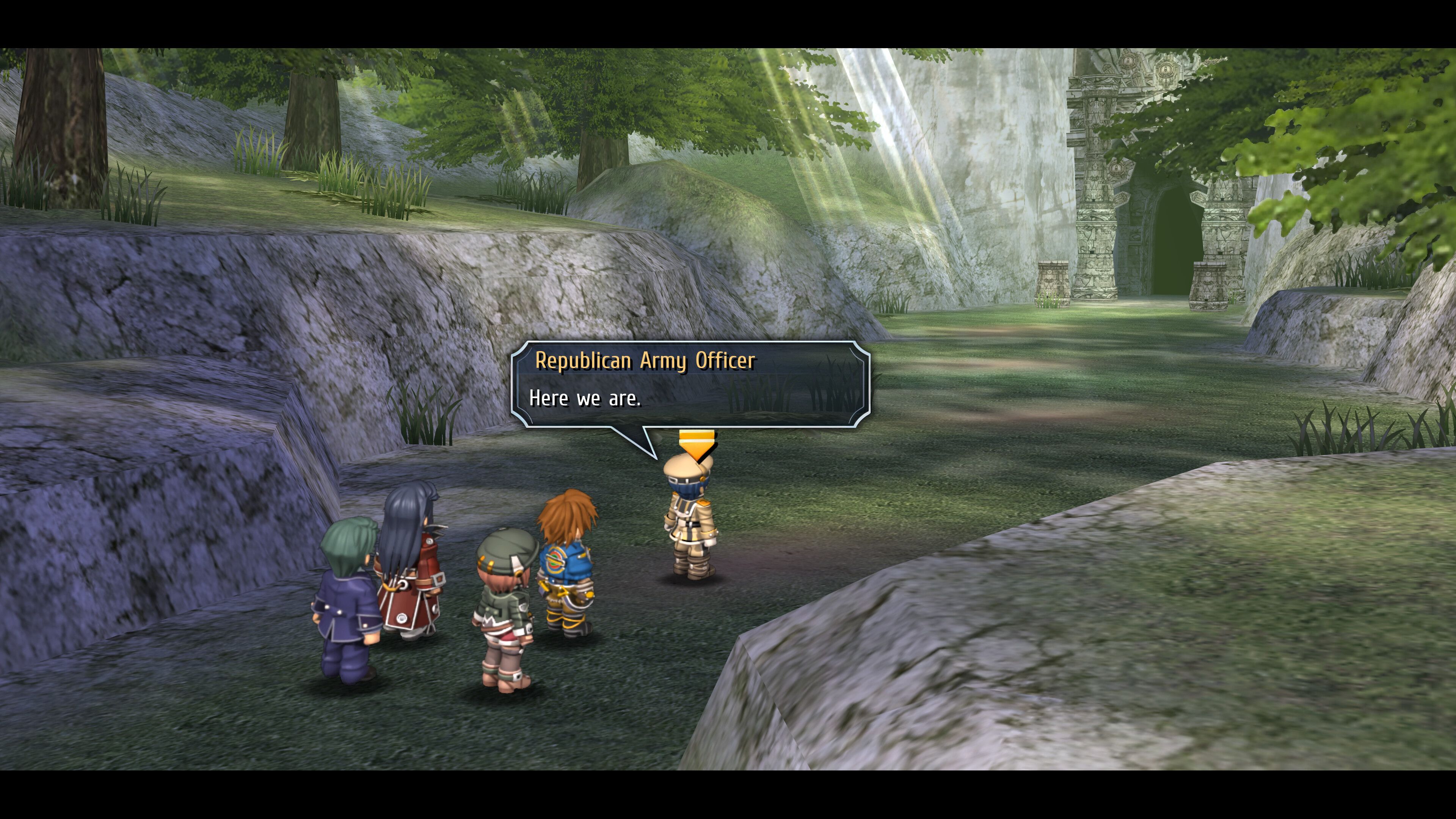 Republican Army Officer In Trails To Azure