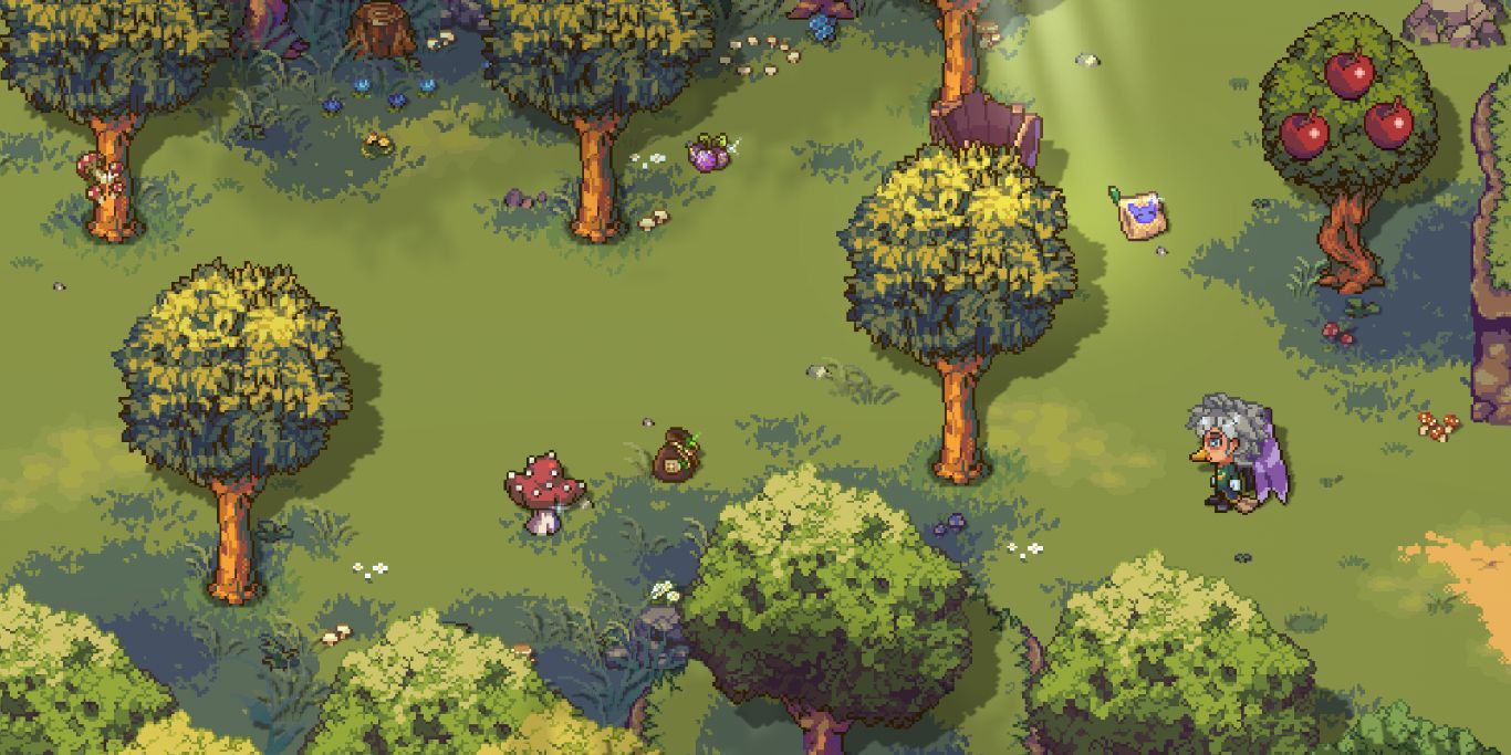 Sun Haven Forest With Money Bag