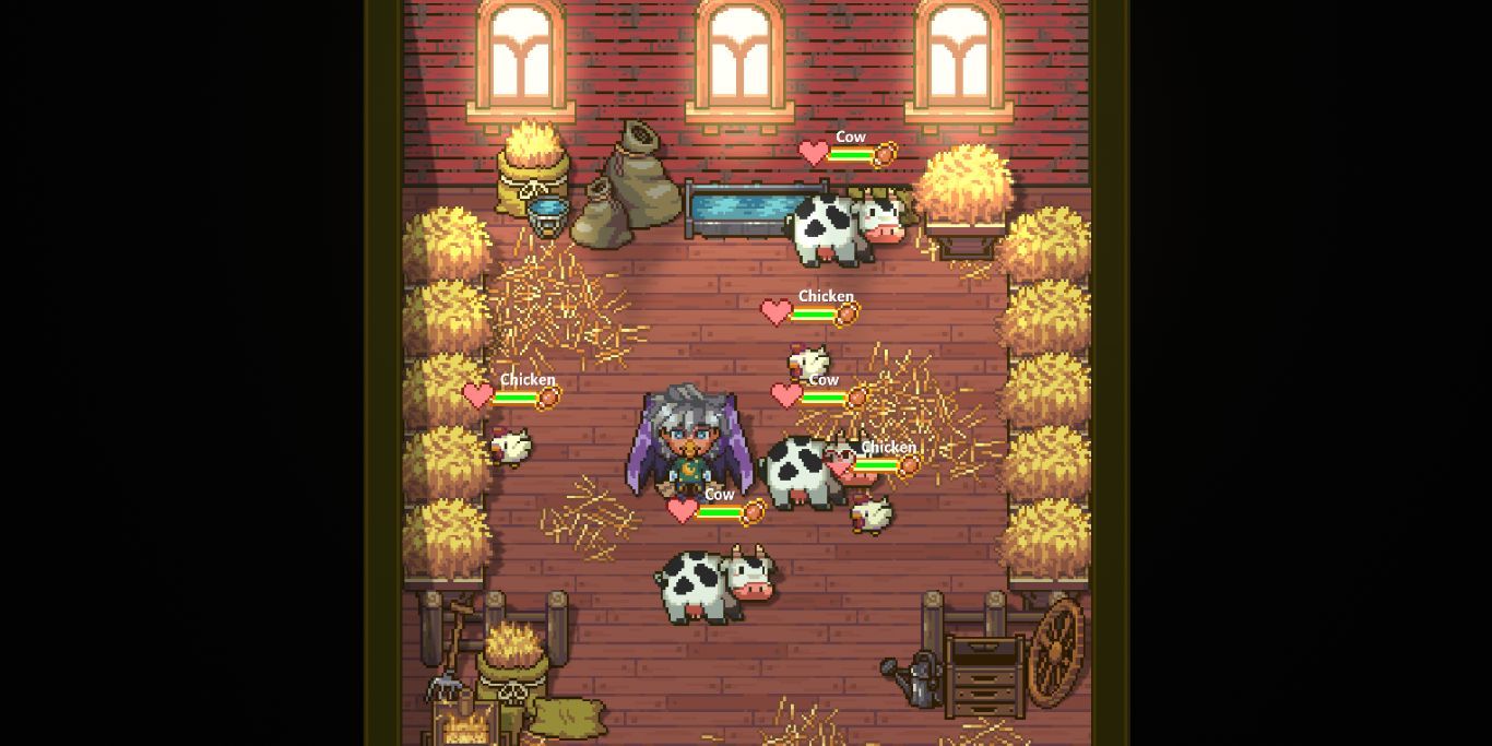 Sun Haven Inside A Barn