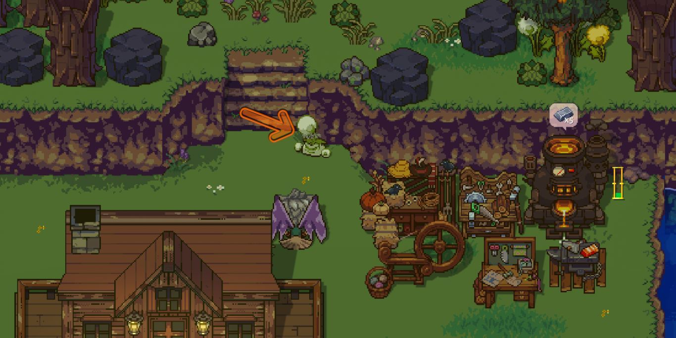 Sun Haven Weedy Pet In Farm