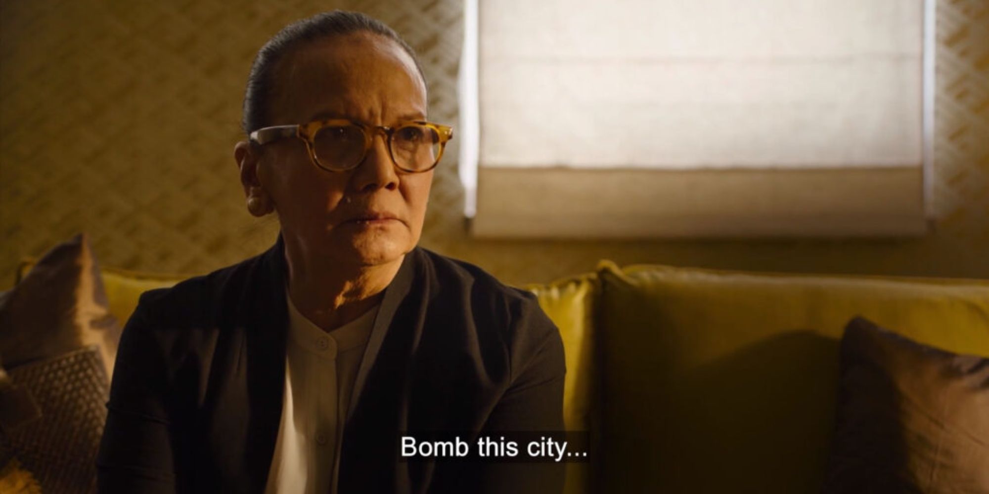 the last of us mycologist telling officials to bomb the city