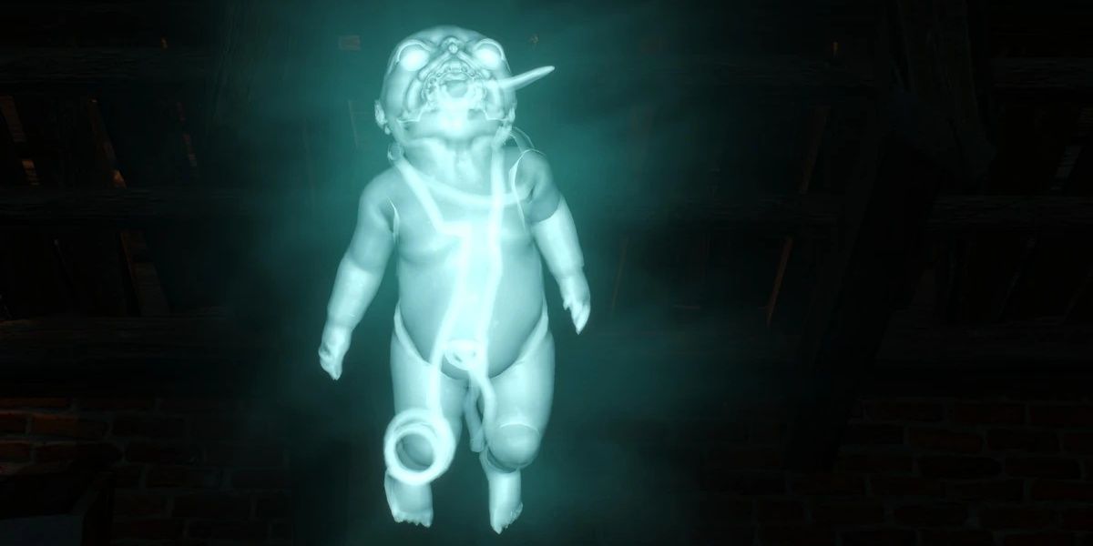 The Lubberkin floating in The Witcher 3