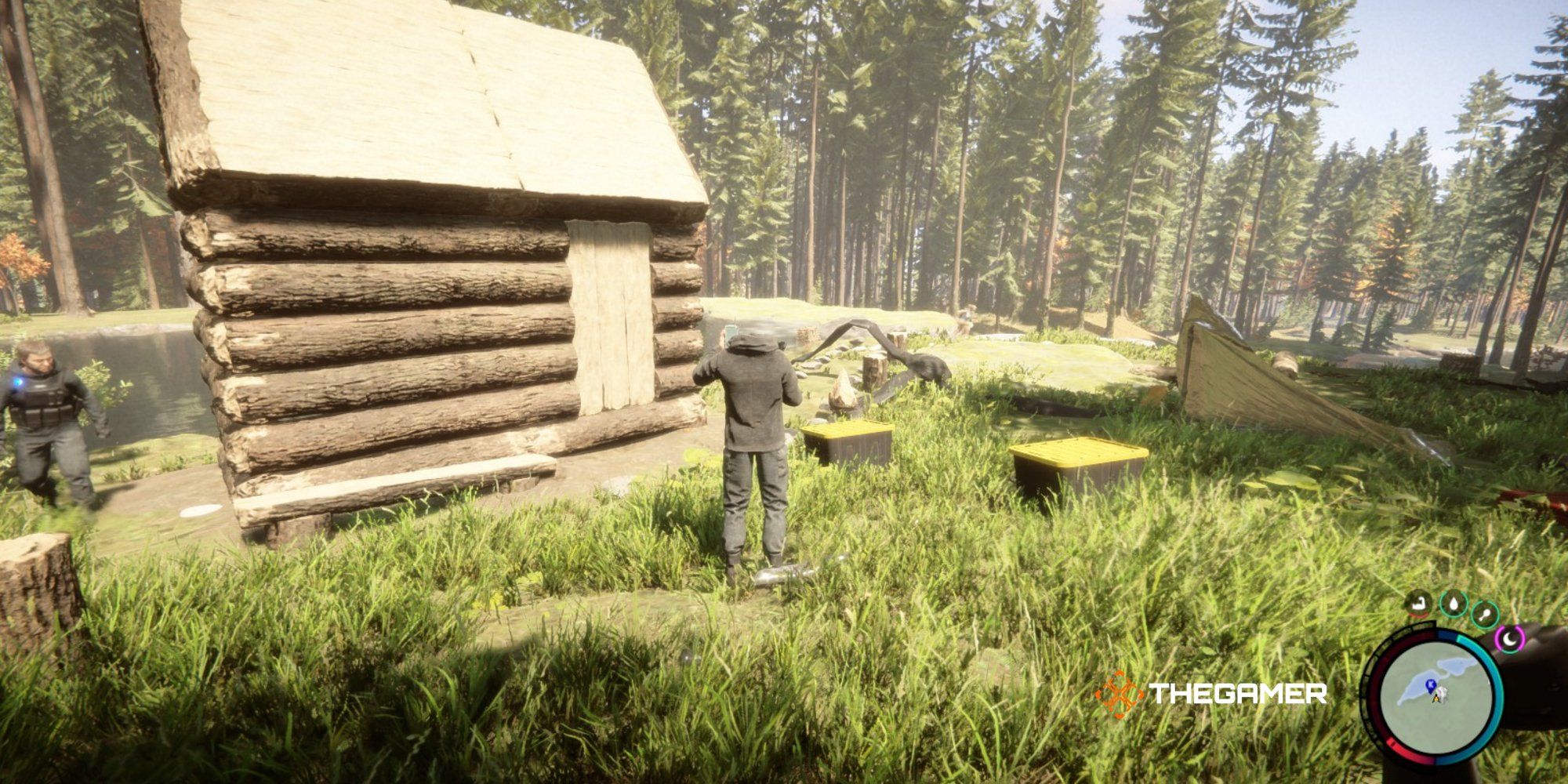 The Third Person Perspective Camera Mod In Sons Of The Forest