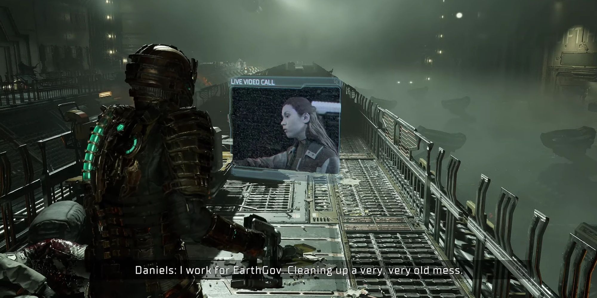 Dead Space: Daniels Revealing Her Role As An EarthGov Spy