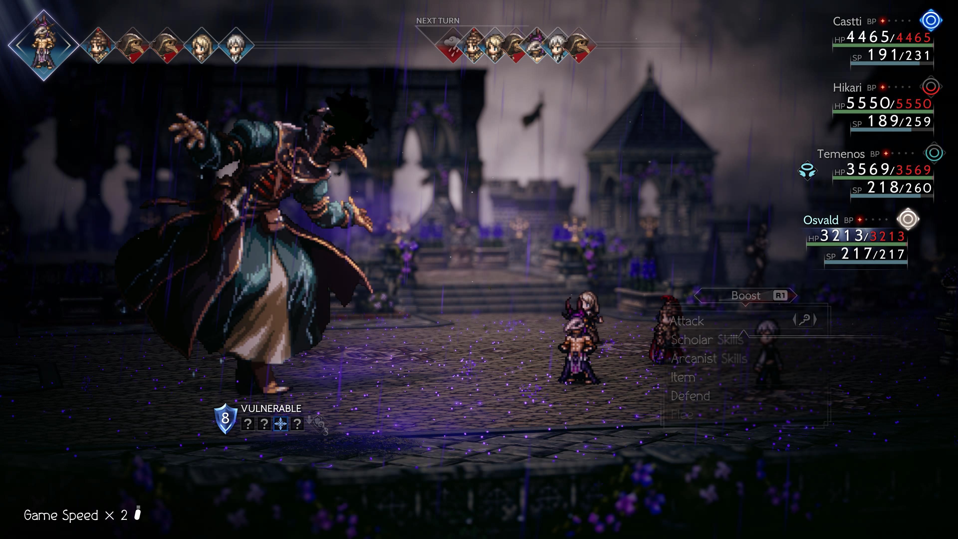 Trousseau Blinded Octopath 2