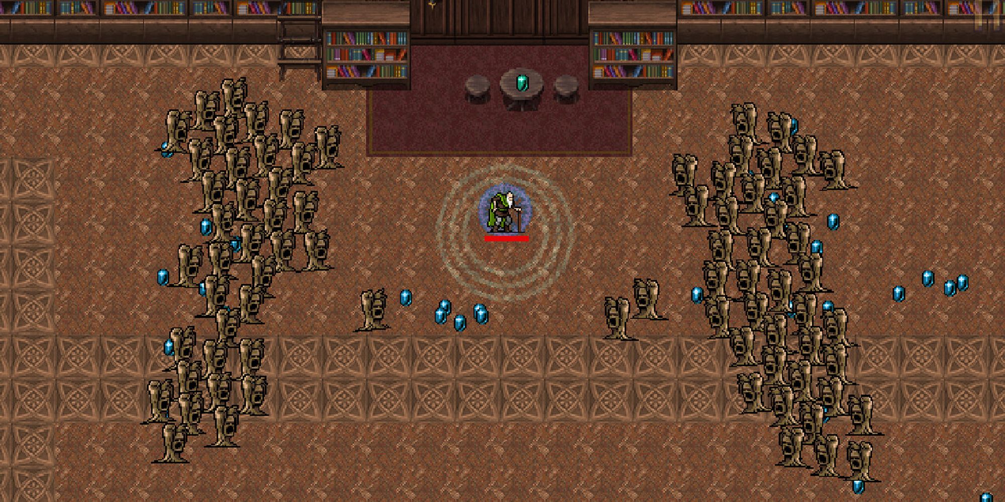 Vampire Survivors Poe Ratcho Surrounded