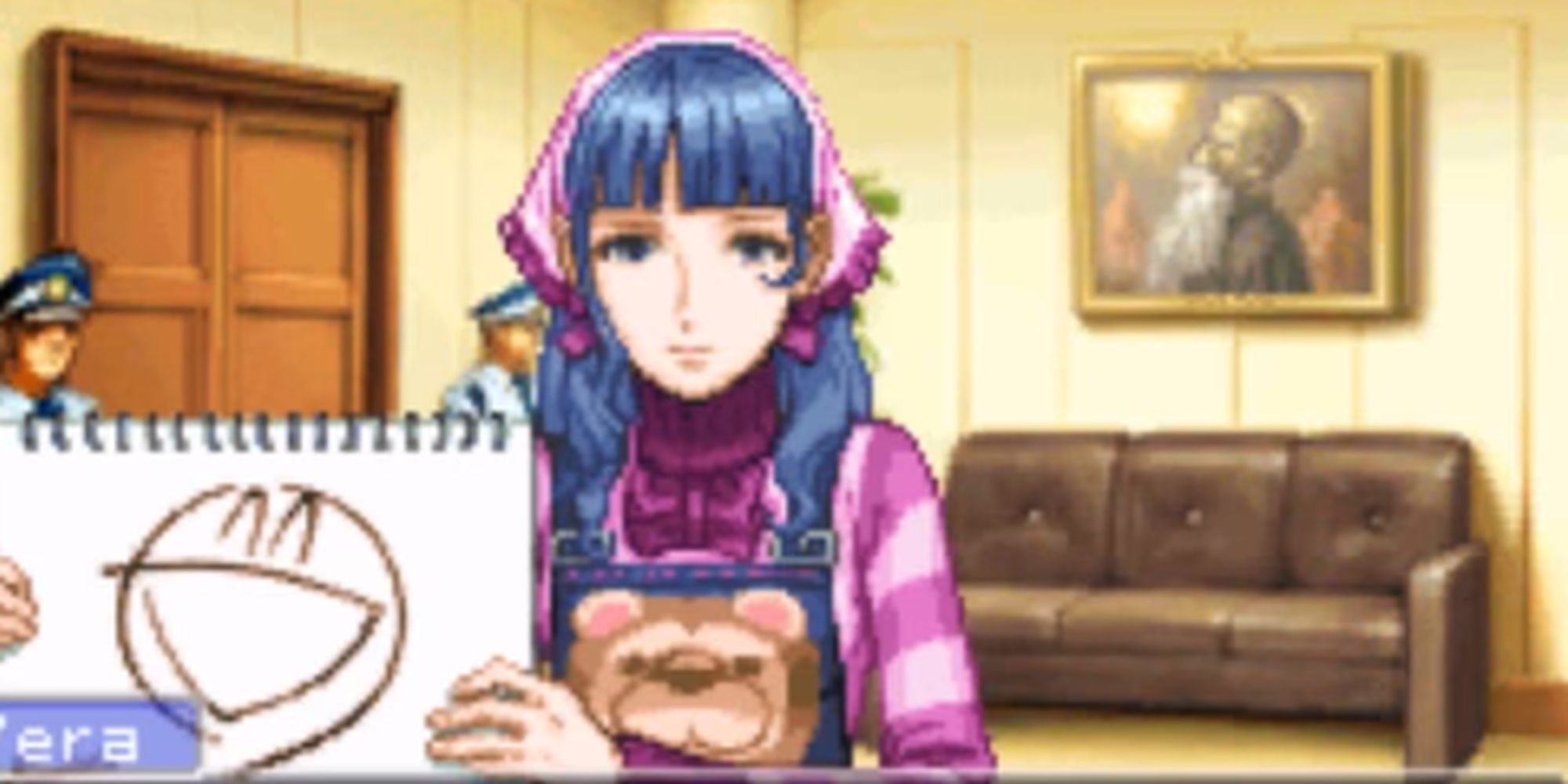 Vera Misham Draws A Smiley - Apollo Justice Ace Attorney