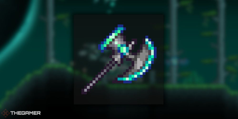 Vortex Hamaxe From Terraria