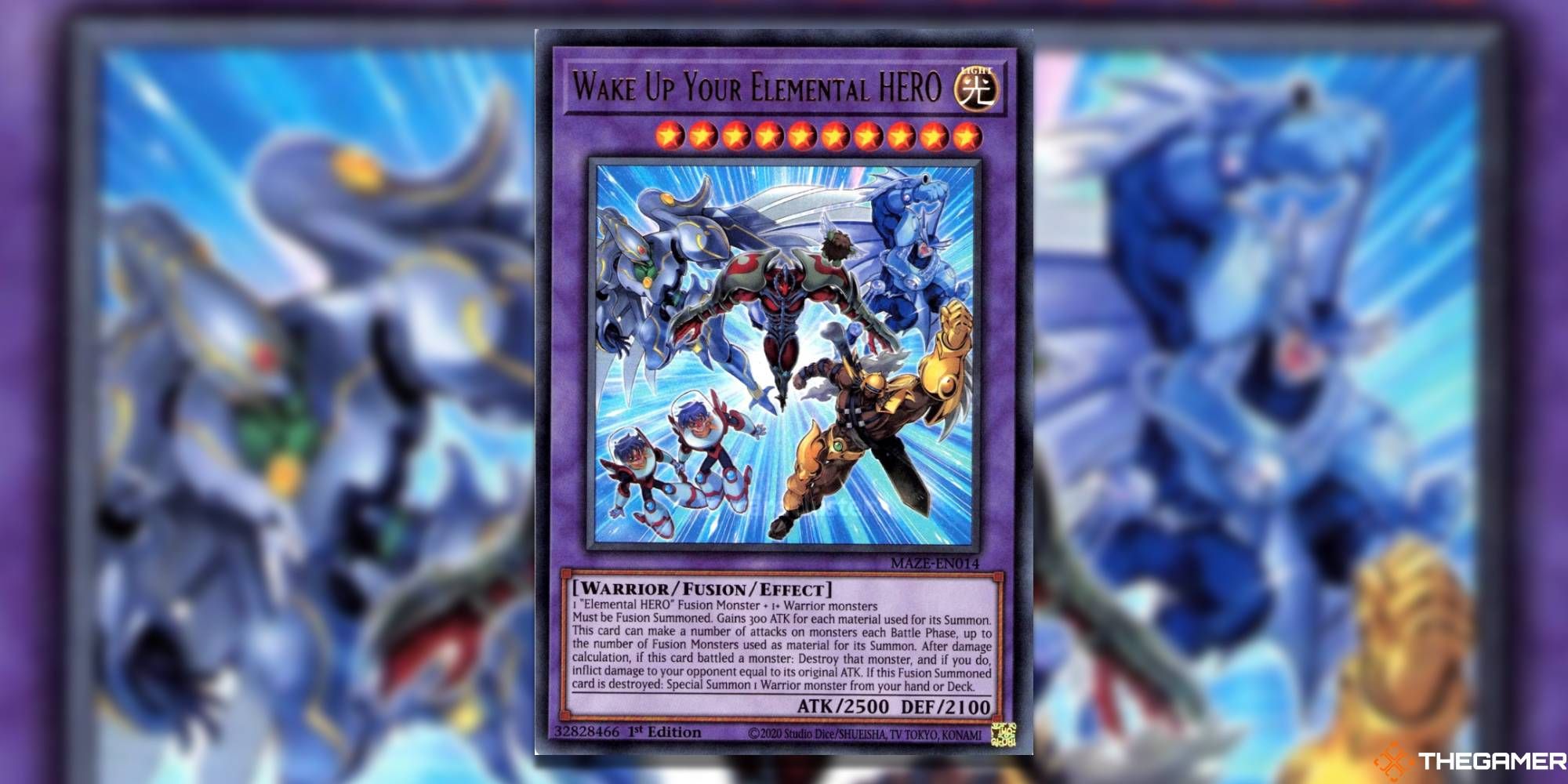 Wake Up Your Elemental HERO from Maze of Memories Set