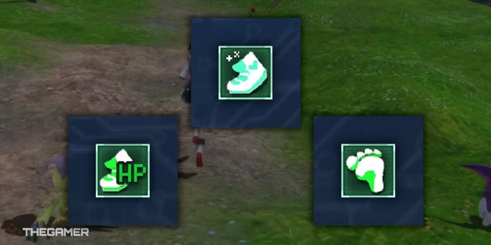 Health Runner, Invigorating Runner, And Healthy Skill Icons, From Digimon World Next Order