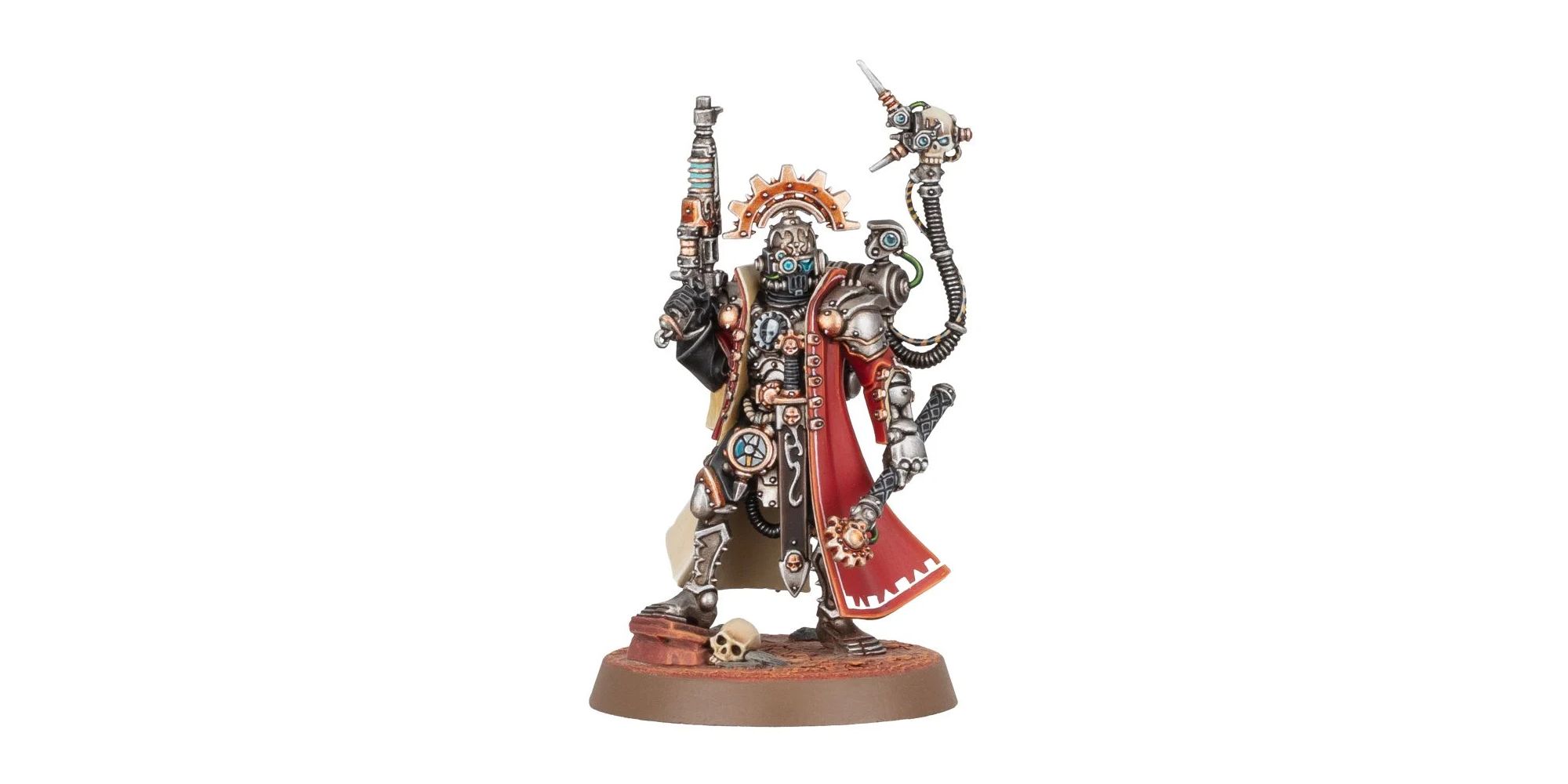 An Adeptus Mechanicus Skitarii Marshal from Warhammer 40,000