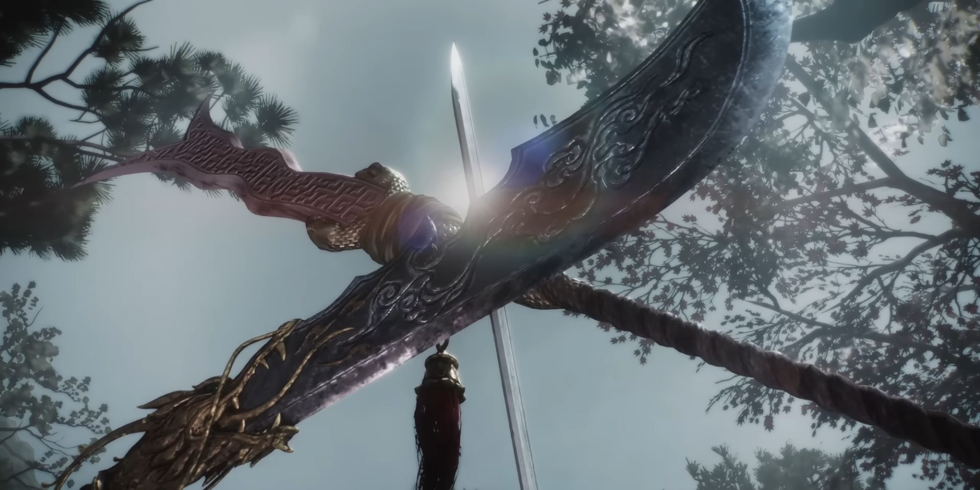 Weapons crossed in Wo Long Fallen Dynasty