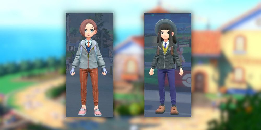 Winter Uniforms From Pokemon Scarlet and Violet