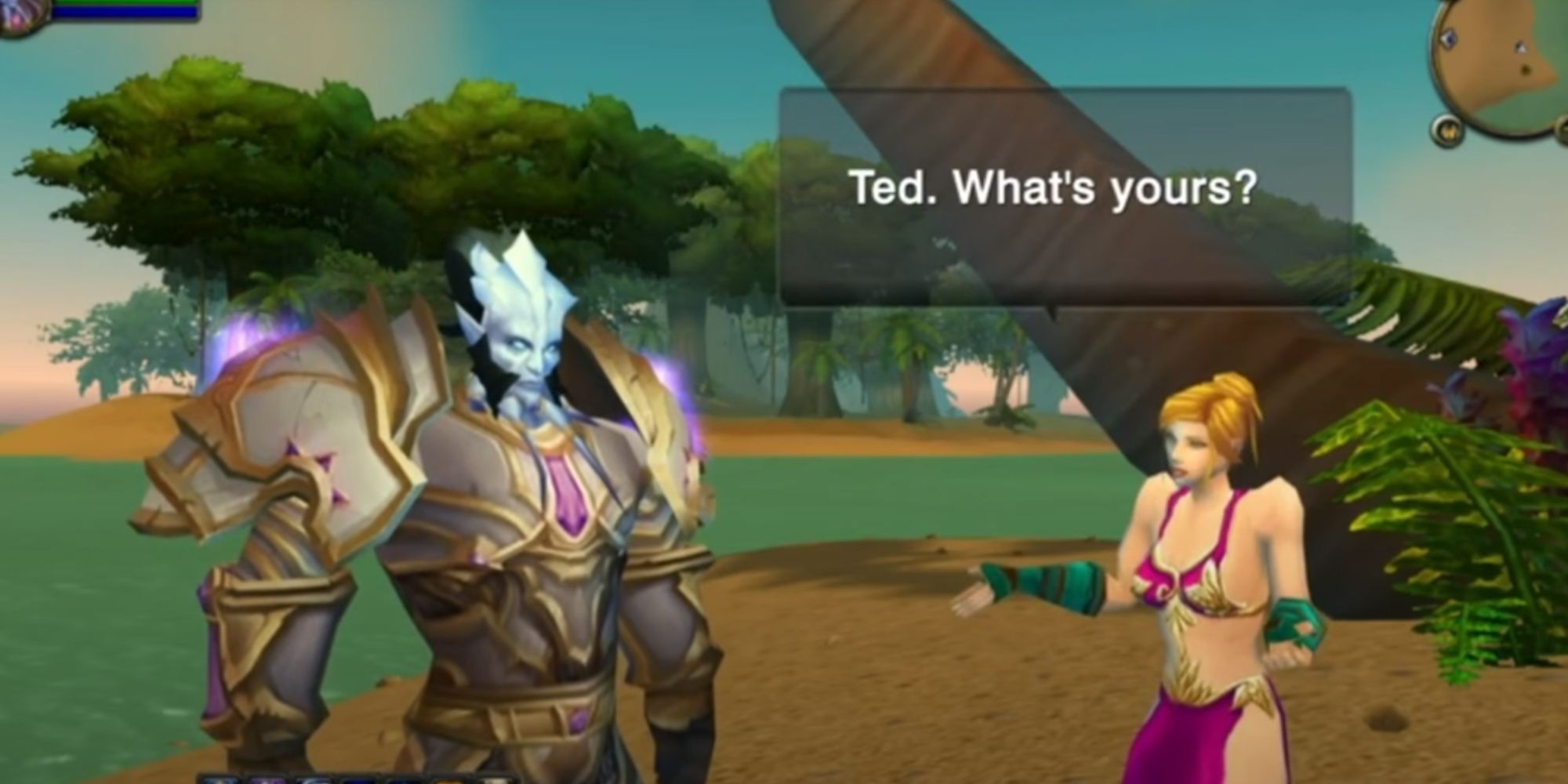 How I Met Your Mother Ted meets Carol in World of Warcraft