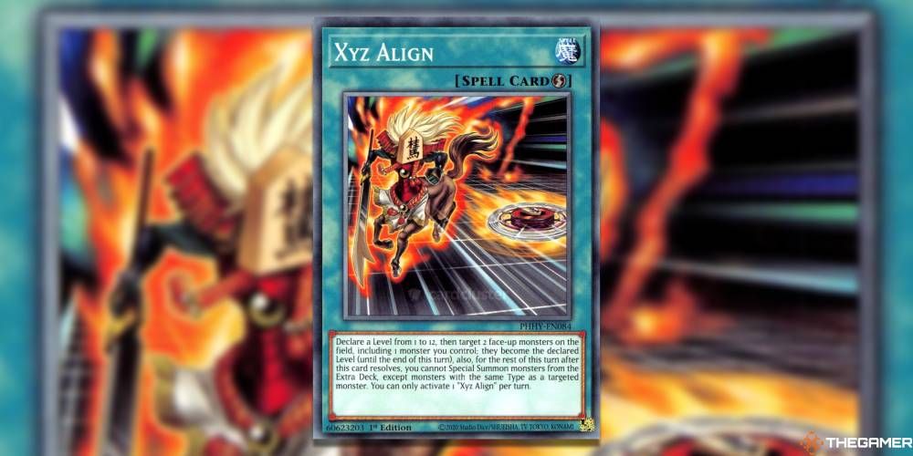 XYZ Align from the Photon Hypernova Set from Yu-Gi-Oh!