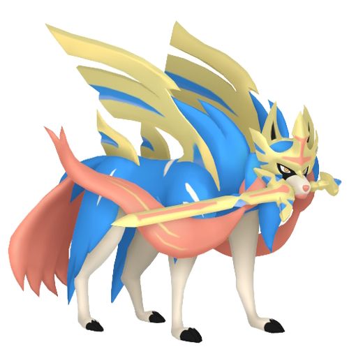 Image of Zacian from Pokemon