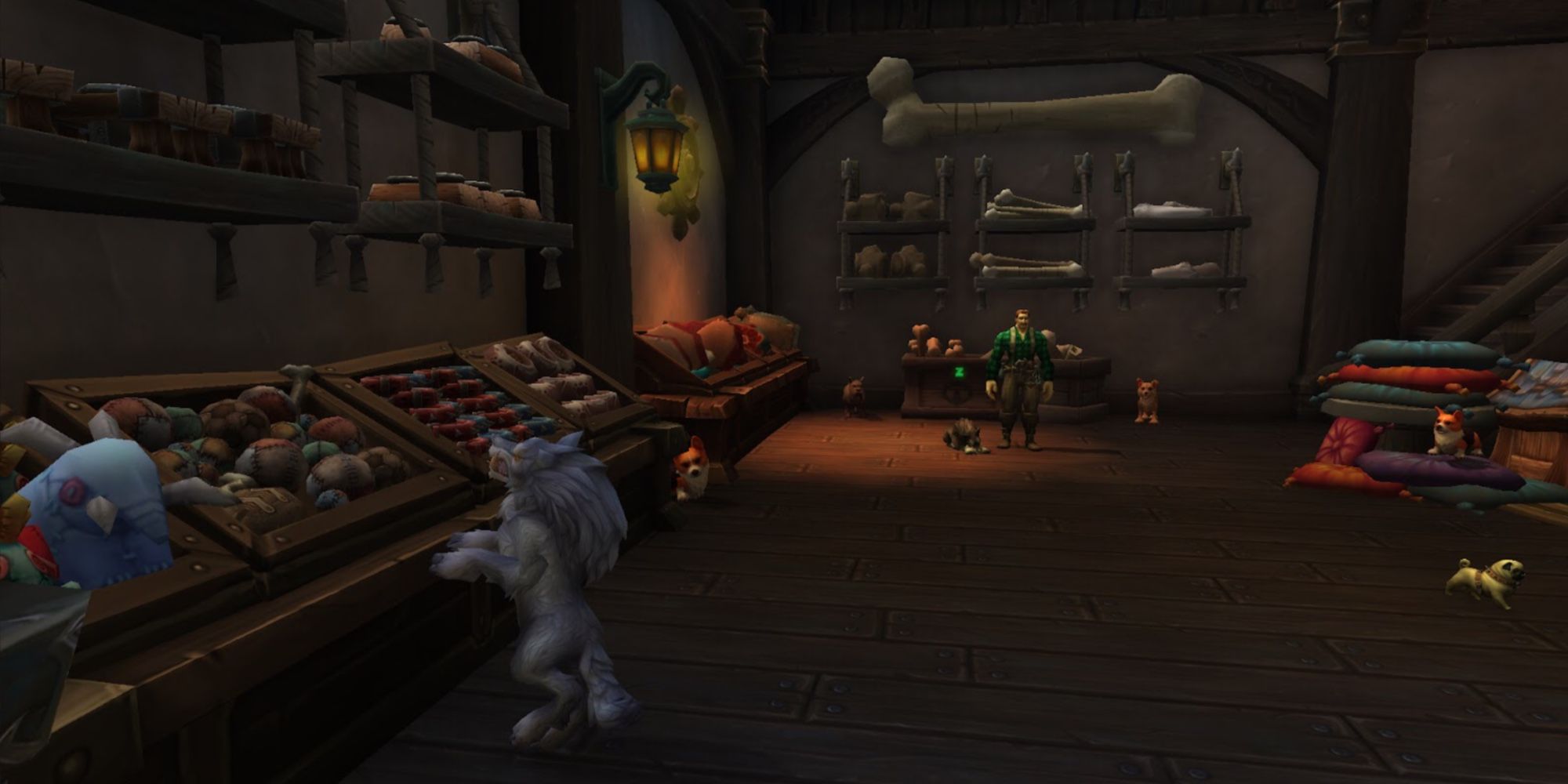 Inside Ruff Waters Pet Shop