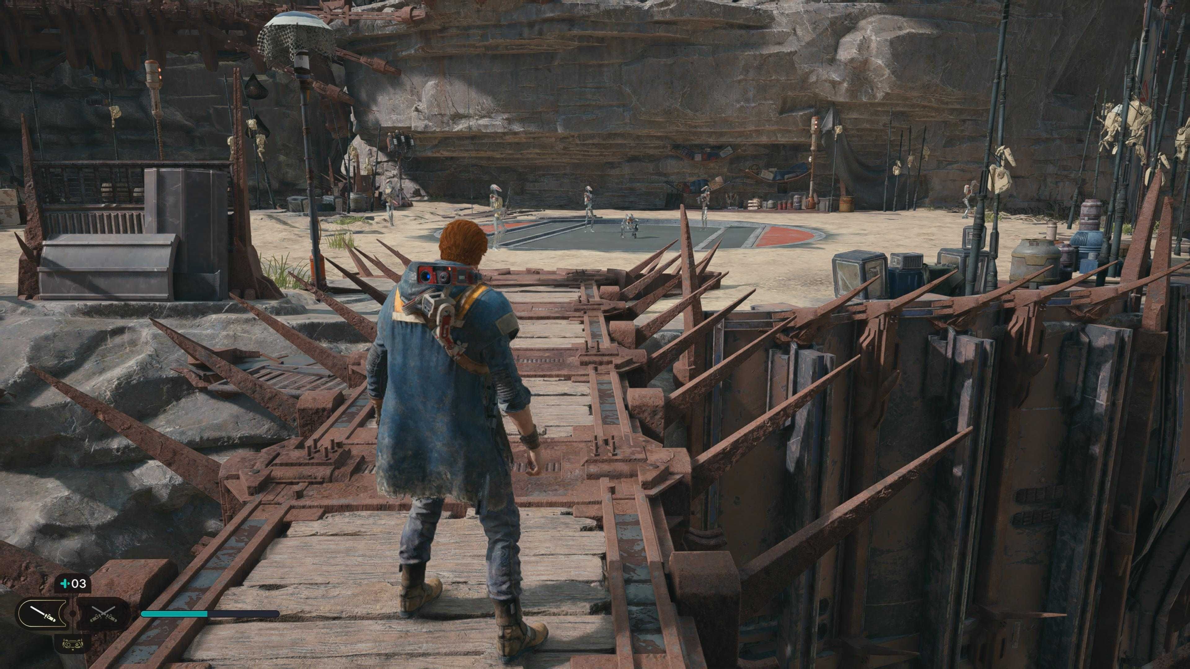 A trap door leading to the Spawn of Oggdo Bogdo in Jedi: Survivor.