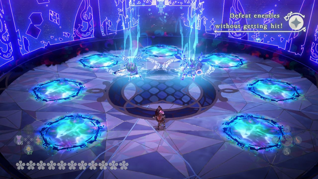 Cereza Faces Enemies Spawning On Entrance In Sunkissed Shore Trial