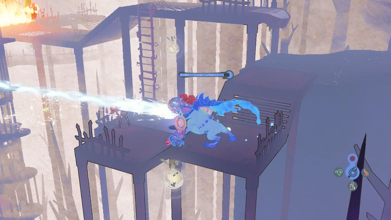 Cheshire Fires Aquastream At A Puzzle Chest Bulb