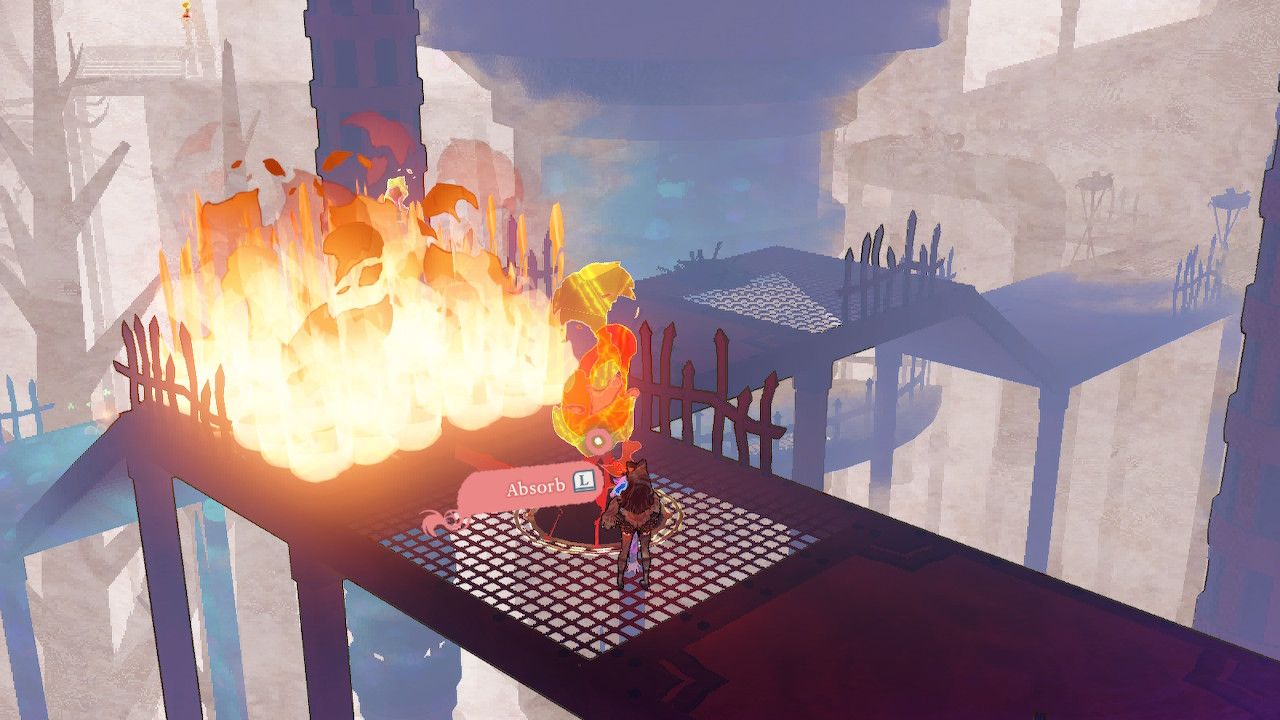 Cereza Absorbs Fire Source Blocking Ashenbark Woods Tir Na Nog