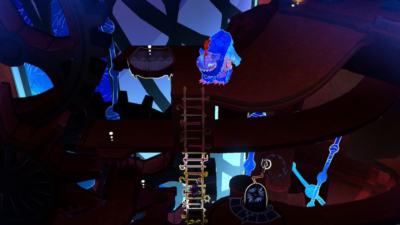 Water Cheshire Kicks Down Ladder For Cereza To Reach Tir Na Nog
