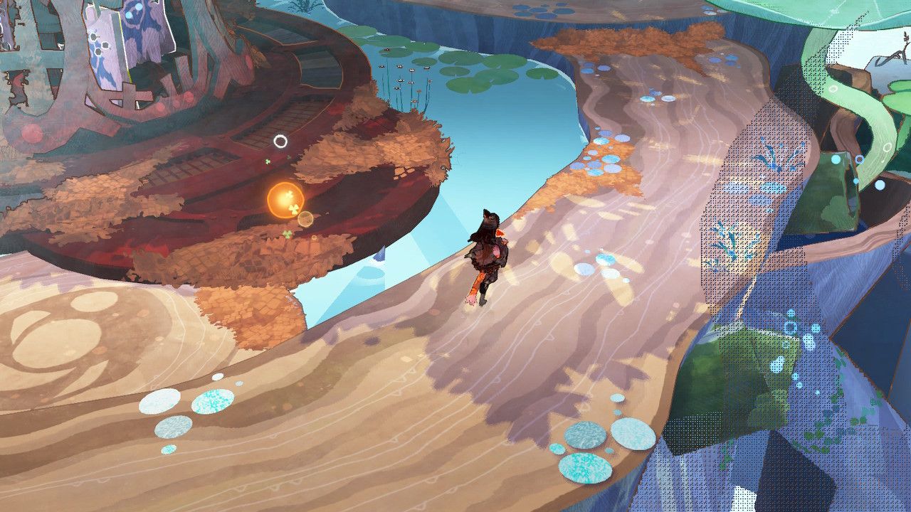 Cereza Returns To Lower Chalkroot Hollow And Steps Off Elevator Right