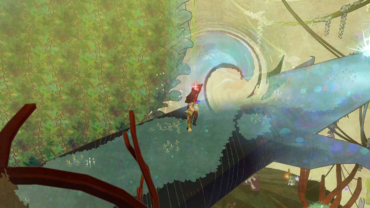 Cereza Runs To Dead End Tir Na Nog Near Wisps' Hideaway