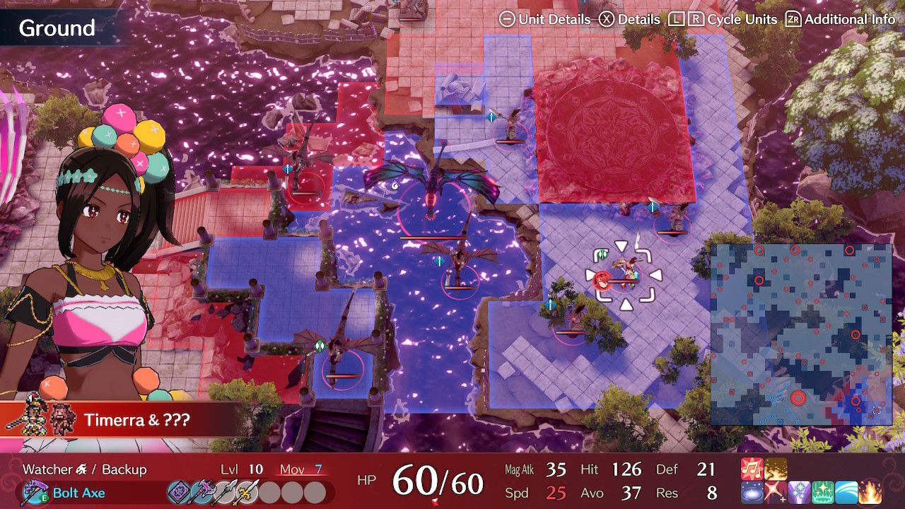 Timerra And Camilla Enemy Preview In Chapter Six On Island Four