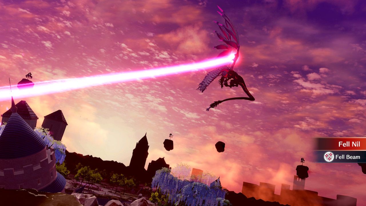 Fell Nil Uses Laser Beam During Chapter Six Fell Xenologue