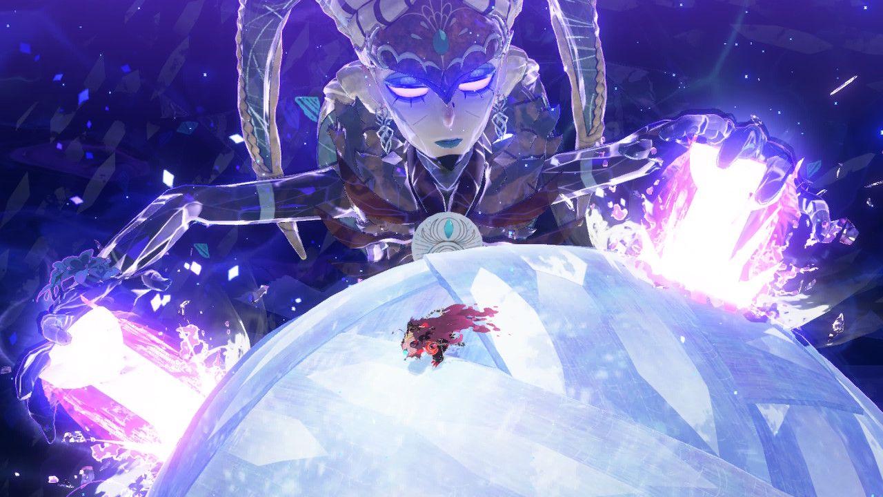 Cheshire Avoids Giant Morgana Laser Hand Attack