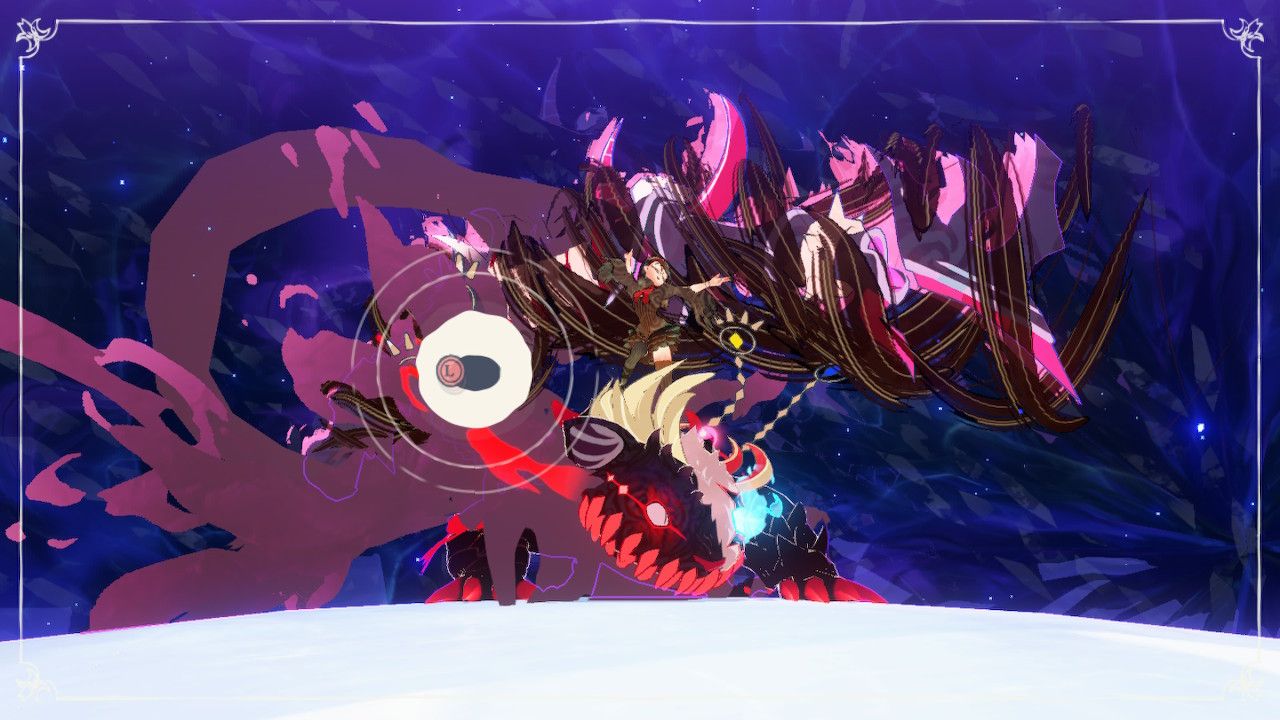 Cheshire Unbound And Cereza Charge Up Lex Talionis Leg Spear Attack