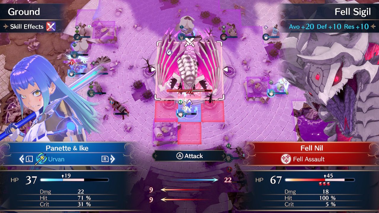 Panette And Ike Prepare To Use Urvan Against Fell Nil