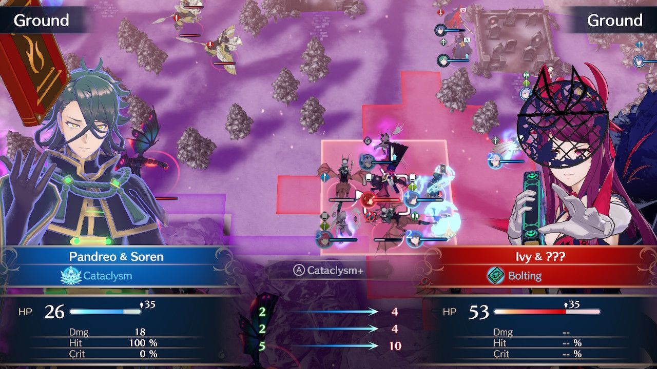 Pandreo And Soren Use Cataclysm+ On Ivy And Soren And Wyvern Knights